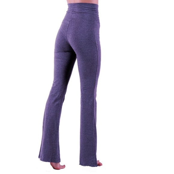 Yoga wide leg flipable waistbend leggings - Picture 2 of 3